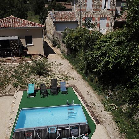 Gite Le Chaudron 1 A 7Pers Avec Piscine Villa Montclar-sur-Gervanne Exteriör bild